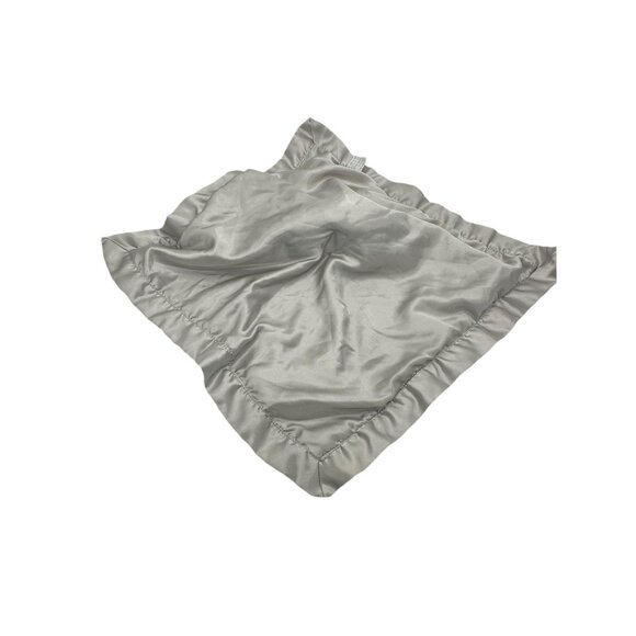 Bearington Baby Collection Owl Lovey Security Blanket Soother Satin Trim - Picture 8 of 10